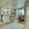a living room with a wood floor